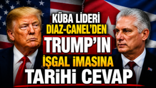 Küba lideri Diaz-Canel’den Trump’ın işgal imasına tarihi cevap